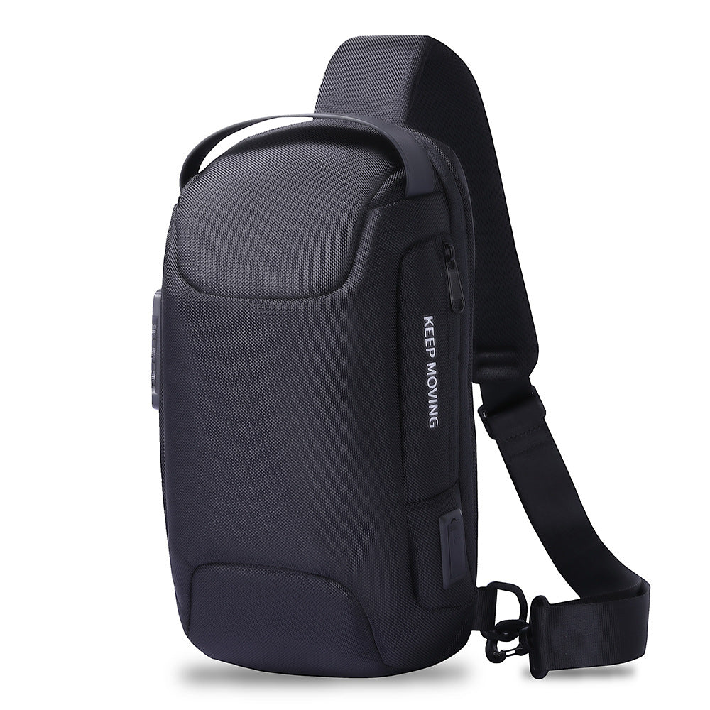 Hot Style Men's Sports Car Breast Bag Single Shoulder Bag Douyin - BalanceX
