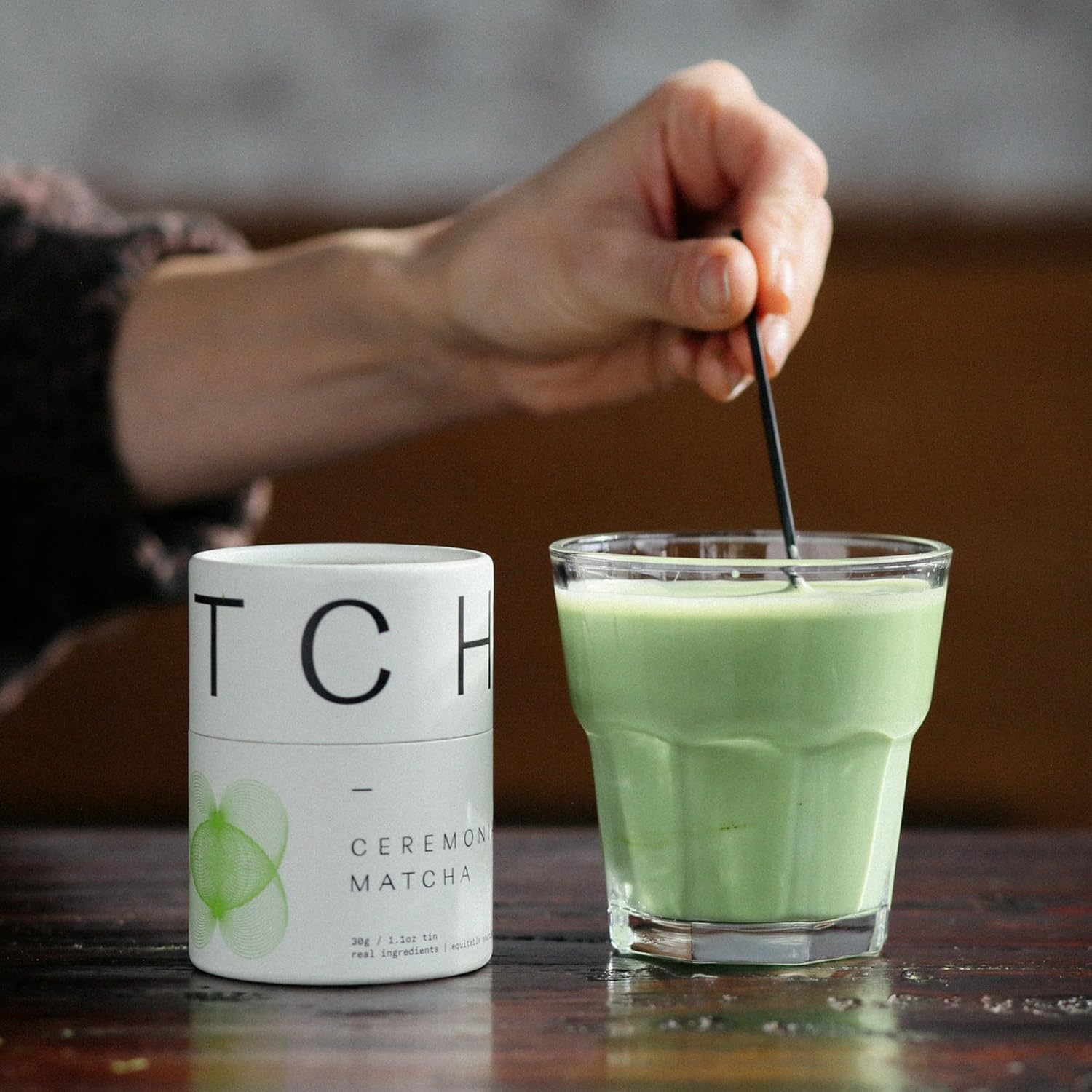 Dona Ceremonial Grade Matcha, Stone-Milled from Wazuka, Kyoto Family Tea Estate, Hot or Iced, 1.1 Ounce Airtight Seal Tin