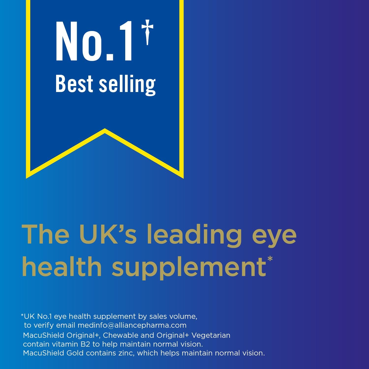 Macushield Eye Supplement 90 One-a-Day Capsules - Clearance Sale