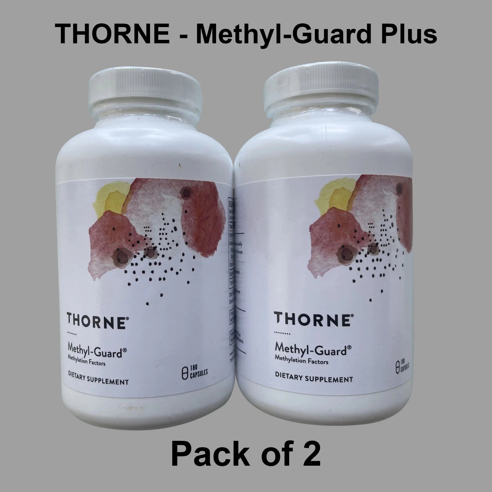 [Pack of 2] THORNE - Methyl-Guard Plus , Gluten-Free, Dairy-Free - 90 Capsules