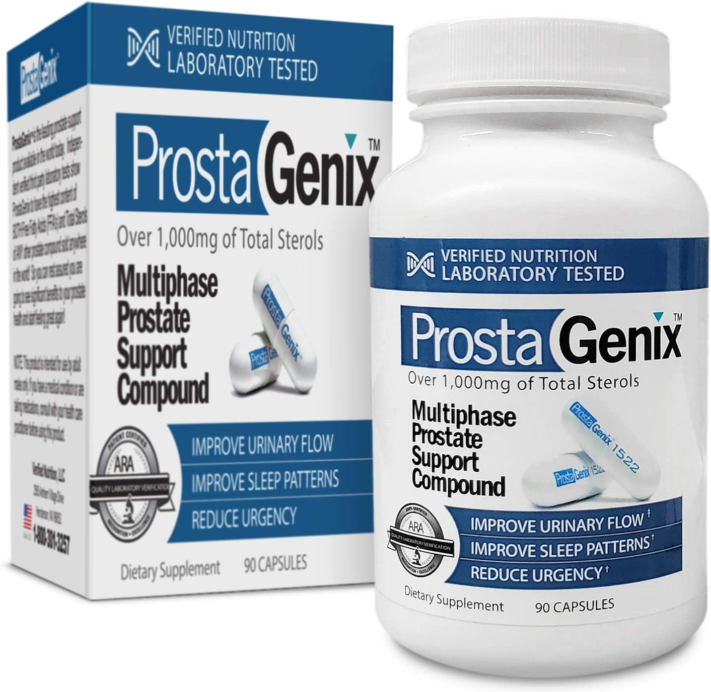 ProstaGenix Pack of 3 Multiphase Prostate Supplement  - Clearance Sale
