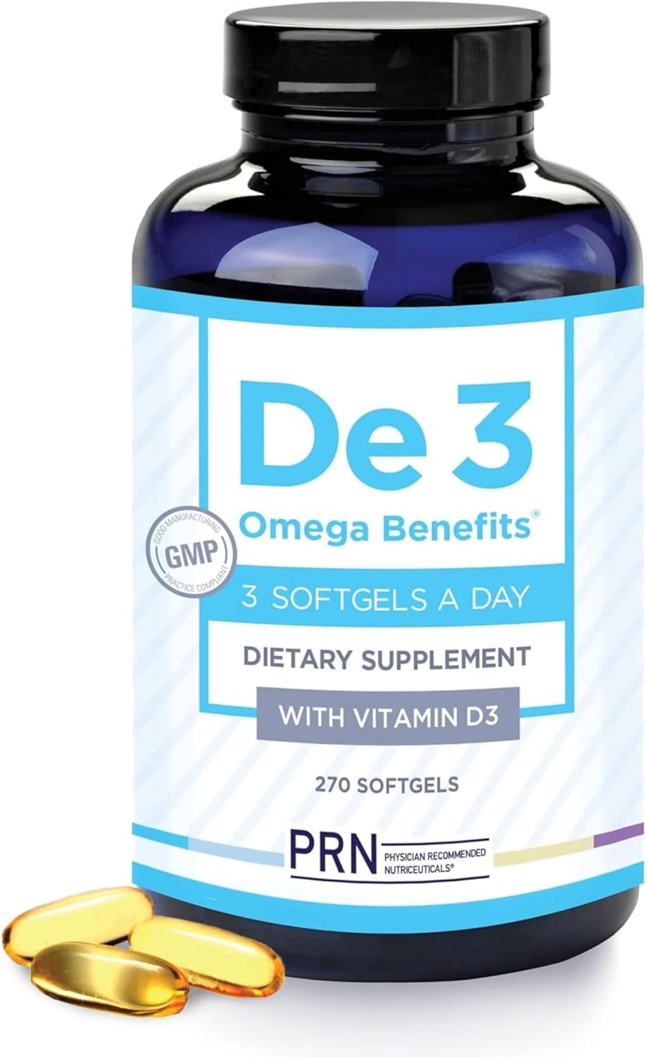 De3 Dry Eye Omega Benefits 3-Month Supply - Clearance Sale