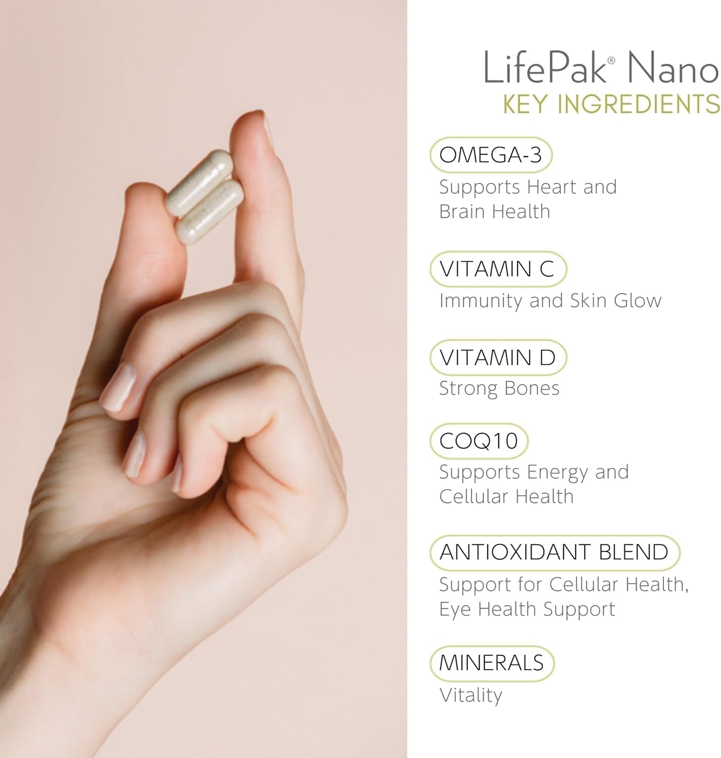Nu Skin Pharmanex LifePak Nano - Daily Supplement - 60 Packets - Clearance Sale