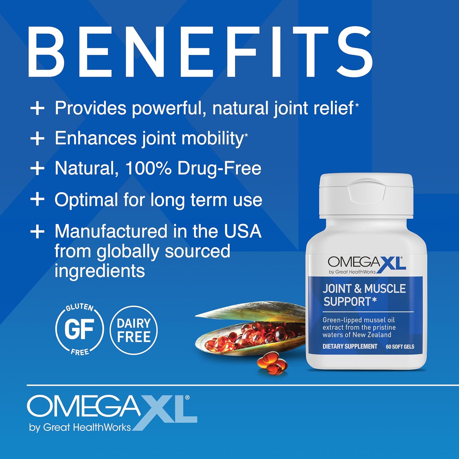 Omega XL 300 Capsules Pack of 2 - Green Lipped Mussel Omega-3 - Clearance Sale