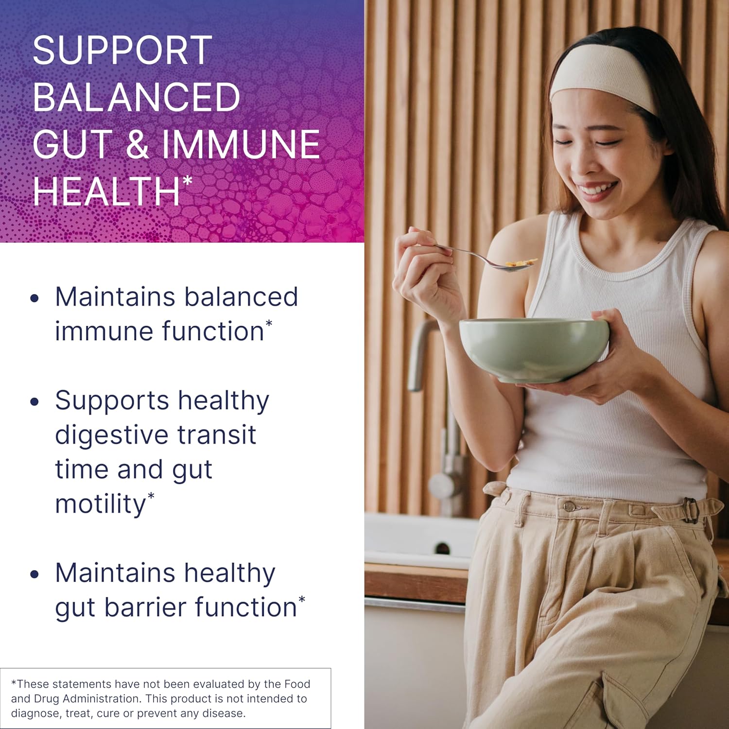 Microbiome Labs HU58 Bacillus Subtilis Spore Probiotic 60 Capsules - Clearance Sale