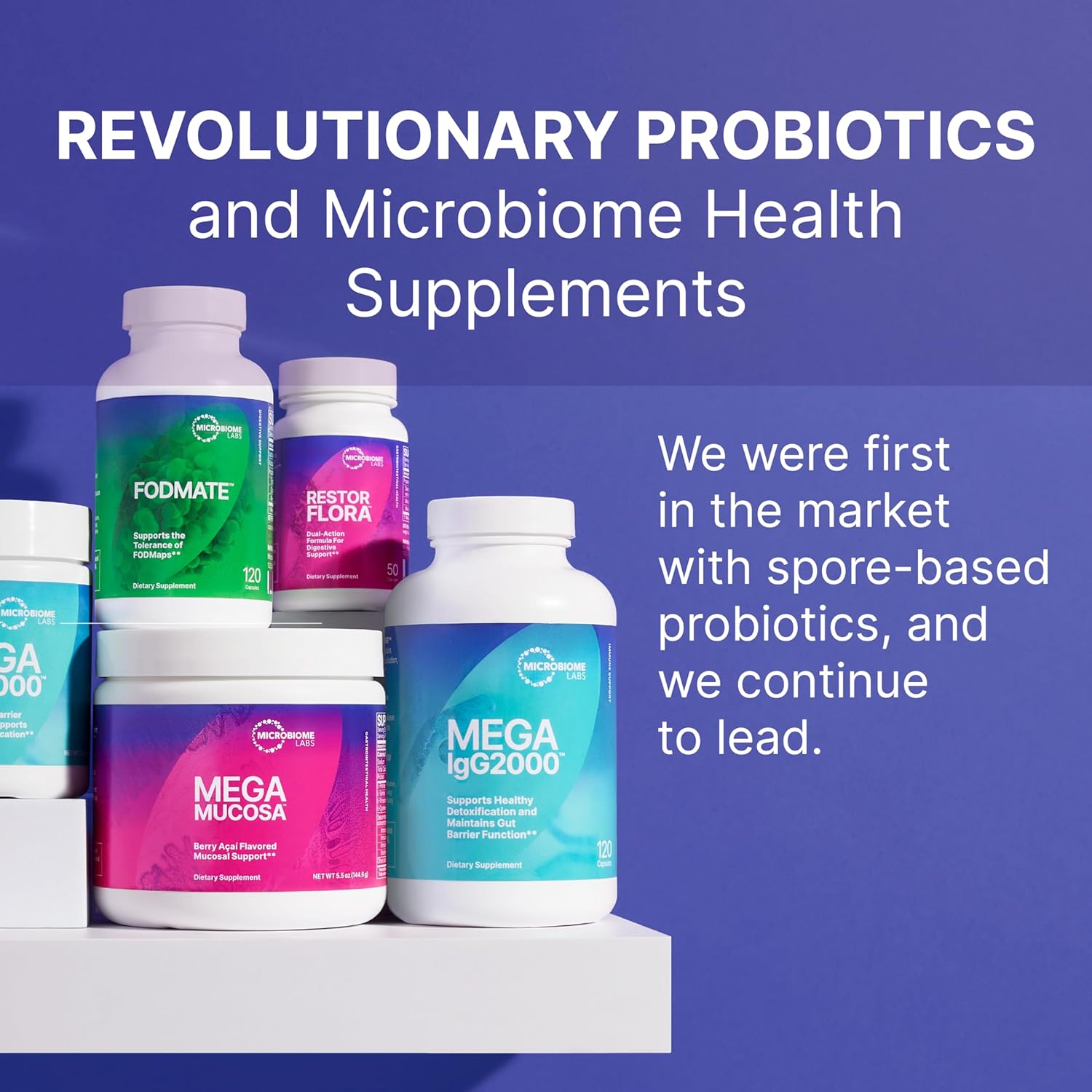 Microbiome Labs MegaSporeBiotic 180 capsules - Clearance Sale