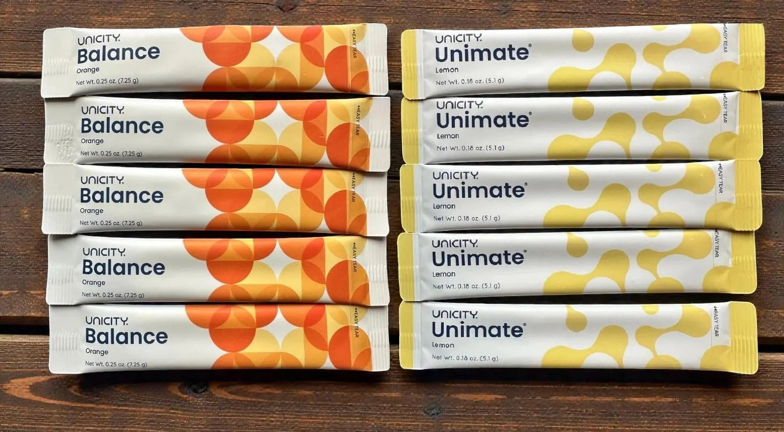 Unicity Feel Great Set | Unimate Lemon + Balance Orange | Exp 07/27