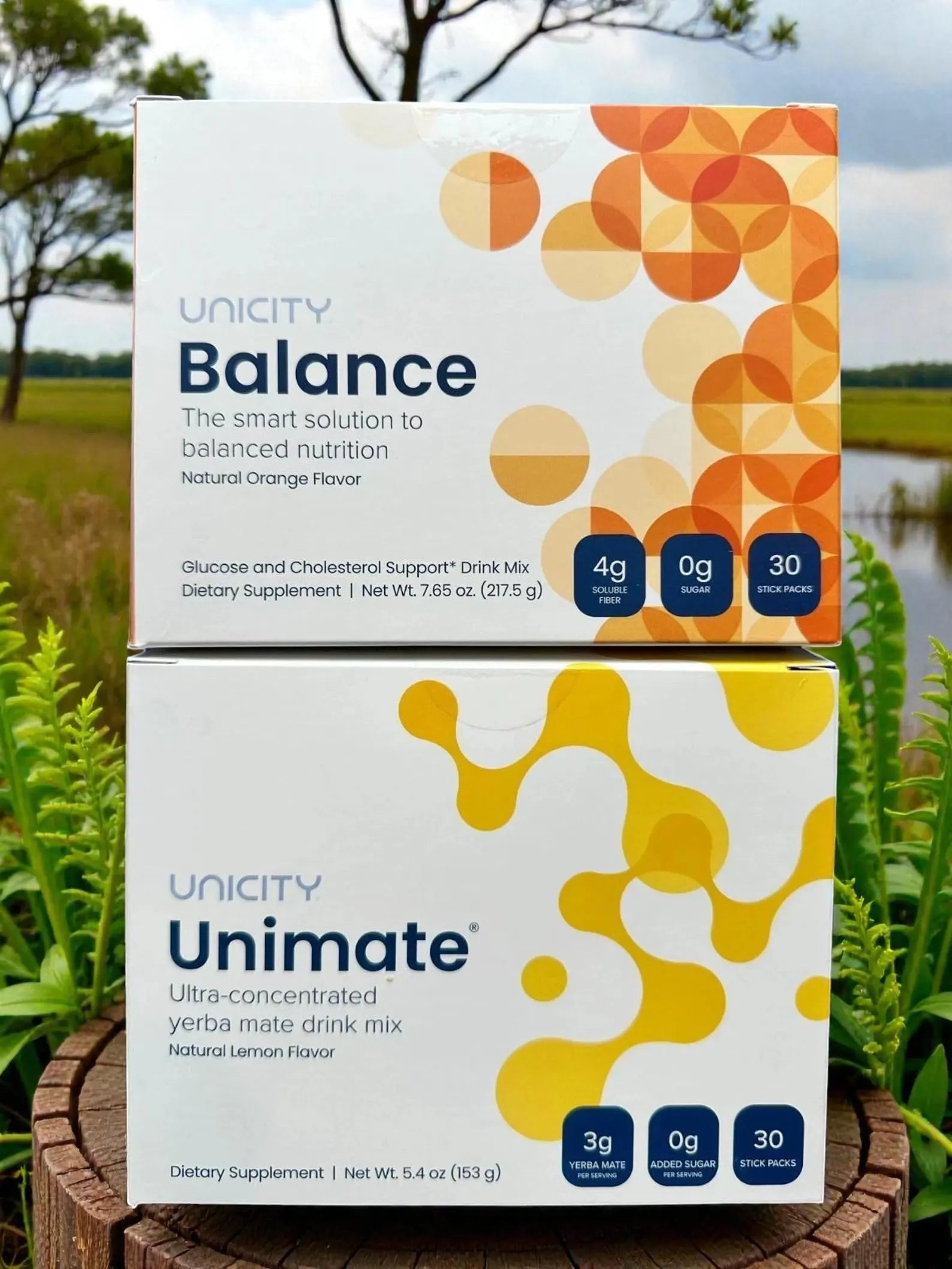 Unicity Feel Great Set | Unimate Lemon + Balance Orange | Exp 07/27